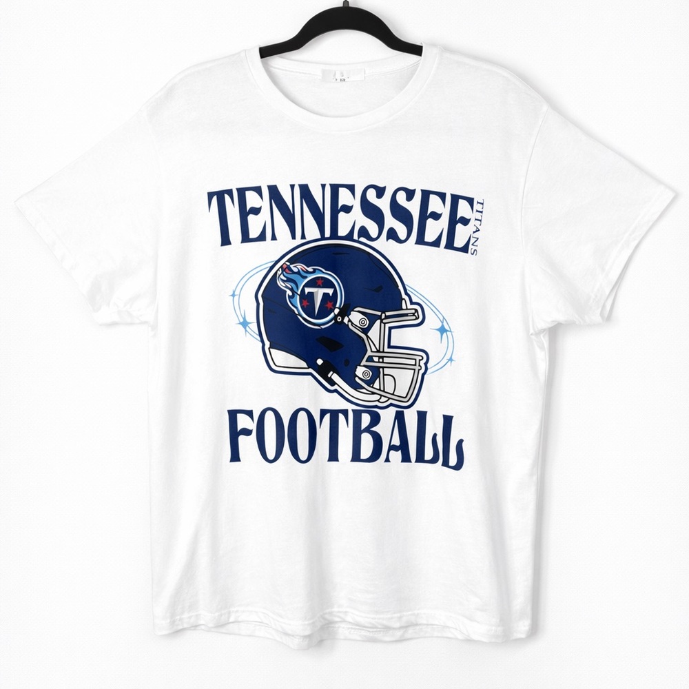 Game Day Couture NFL Licensed Tennessee Titans Football Short Sleeve Graphic Tee
